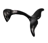 DOITOOL Gancio da Parete in Ghisa Coda di Balena per Garage e Giardino Resistente e Decorativo Organizer Utensili Fai da Te Facile da Installare Compatto per Attrezzi Robusti