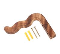 DOITOOL Gancio in Legno Massello per Piante Sospese, Supporto Resistente e Facile da Installare, per Decorare Patio Stile Rustico Naturale