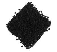 DOITOOL Granuli di Gomma e Drenaggio Avanzato, Riempimento 1kg, Nero, Assorbimento Urti per Prato Artificiale per Campi Sportivi e Aree Gioco