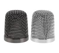 DOITOOL Griglia di ricambio per microfono: griglia di ricambio per microfono in metallo con testa a sfera, compatibile con YS-203 - per con design anti-schizzi per uso KTV e studio