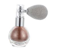 DOITOOL Illuminante Spray Per Il Trucco Flacone Spray Illuminante Con Glitter Per Donne E Uomini Elegante E Piccolo Portatile Per Matrimoni Balli Serali Feste Rame