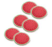 DOITOOL Impacchi di Ghiaccio per Occhi 6 Pezzi in Pvc Riutilizzabili, Rinfrescanti e Lenitivi per Disagio, per Trattamenti Freddi Sul Viso e Sport
