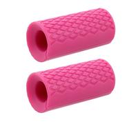 DOITOOL Impugnature Antiscivolo in Silicone per Manubri 2 Pezzi, Coperture Spesse per Bilancieri da Palestra con Diametro Interno 25 Mm, Accessori Fitness per Migliorare la Presa Durante