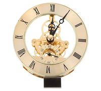 DOITOOL Inserto Orologio a Globo da Tavolo 82Mm Numeri Romani Meccanismo di Precisione per Sostituzione Quadrante Orologio Decorazione Educativa per Ufficio e Studio