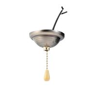DOITOOL Interruttore Tirante Per Lampada E Ventilatore Da Soffitto Catena Di Estensione Antico Per Plafoniere E Illuminazione Interna