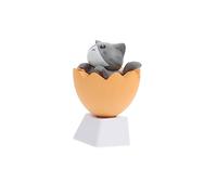 DOITOOL Keycap Della Tastiera Meccanica Caps Retroilluminato Gioco Retrò Meccanico Sostituzione Tastiera Meccanica Con Tasti Copritasto Coperture Gatto Grey Pbt
