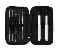 DOITOOL Kit Giravite per Riparazione Occhiali con Inserti di Precisione Utensili per Viti Elettroniche Custodia Porta Attrezzi per Uso Familiare e Professionale