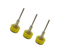DOITOOL Kit Per Auto Auto Platorello 25mm 3Pcs 1 Pollice Trapano Disco Disco Autoadesivo Disco Macinazione Con 3 2 Mm Platorello 1/8 Kit Tampone Lucidante Mola Lucidante