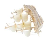 DOITOOL Kit Puzzle Barche Vela in Legno Fai da Te per Adulti Decorazione Marina per Casa e Ufficio Veliero Storico in Legno Sfida Creativa e Manuale