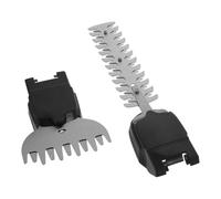 DOITOOL Lama di Ricambio Ht01 in Metallo per Tagliasiepi, Lunga e Breve | Struttura Componibile, Finitura Argento, per Potatura del Giardino e Rifinitura dei Bordi, Robusta