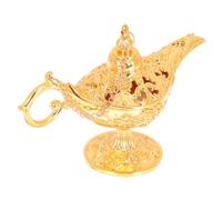 DOITOOL Lampada Genio Aladino Vintage in Lega Antiruggine Decorazione Retro da Tavolo per Festa e Collezione Ornamento Illuminato per Casa e Camera Idea Regalo Originale