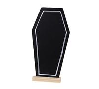 DOITOOL Lavagna Mini Lapide con Base Lavagnetta Decorativa per Casa Bar Etichette e Segnaposto Design Elegante e Leggero per Decorazioni e Messaggi