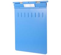 DOITOOL Lavagna per Appunti Infermieristica in Plastica Blu Chiaro Cartella Ospedaliera Portadocumenti Clip Robusta Portablocco Leggero e Resistente per Uso Clinico e Ospedaliero