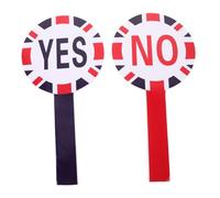 DOITOOL Lavagna Portatile Per Voti Paletta Sì e No Per Insegnanti Tabellone Di Voto in Schiuma Materiale Scolastico Accessorio Per Classe