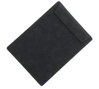 DOITOOL Lavagna Supporto Multiuso per Appunti in Materiale Similpelle da Ufficio Nero A4 Clip Magnetica, per Riunioni Formali e Scrivania da Ufficio