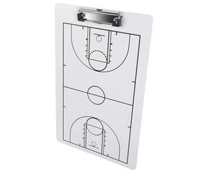 DOITOOL Lavagnetta Basket in Pvc per Allenatore Funzione Cancellabile a Secco, per Comunicazione e Guida Didattica Sul Campo da Basket