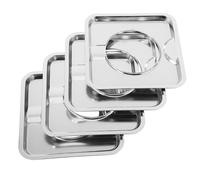 DOITOOL Leccarde -gocce Per Fornelli Ad Alta Resistenza Quadrate Da 19 Cm Per Fornelli A Gas Leccarde -gocce Per Forno Per La Sostituzione Di Fornelli Elettrici E Fornelli A Gas