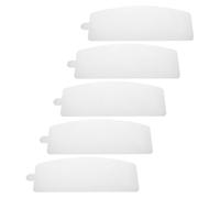 DOITOOL Lente di Ricambio Protettiva per Cappuccio Sabbiatura 0, 5 Mm | Pvc Bianco, Copertura a Strappo, Superficie Resistente alla Polvere, Confezione