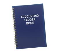 DOITOOL Libro Contabile Quaderno Spese 8,5x6 Pollici in Carta e Pp, Registro Entrate e Uscite per Contabilità Personale e Piccole Imprese, Liberi Professionisti