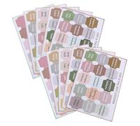 DOITOOL Linguette Autoadesive per Bibbia Cattolica 150 Pezzi, Divisori e Schede Indice Laminate, Accessori per Studio Biblico per Uomini e Donne, Etichette Resistenti senza Residui