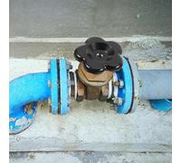 DOITOOL Maniglia del Rubinetto in Bachelite a Stelo Quadrato Leva della Valvola Impugnatura a Farfalla Parte del Volantino per Regolazione Pressione e Sostituzione Valvola Esterna