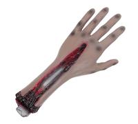 DOITOOL Mano Finta Pu Staccata per Decorazioni Halloween Spaventose | Effetto Realistico e Sanguinoso, Adatta a Tavoli e Feste a Tema, Facile da Posizionare e Maneggiare