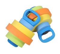 DOITOOL Manubri Galleggianti per Piscina Ragazzo Ragazza in Eva, 1 Paio | Design Colorato e Vivace, per Gioco Attivo Casa o Acqua, Aiuta il Movimento delle Braccia
