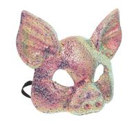 DOITOOL Maschera Mezzo Viso Maiale Paillettes in Eva per Cosplay | Design a Forma di Maiale, Leggero e Confortevole, Resiste allo Sbiadimento, per Celebrazioni e Feste in Costume