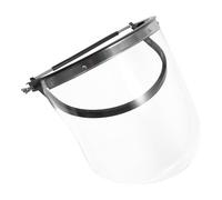 DOITOOL Maschera per Saldatore Supporto in Alluminio Protettiva Trasparente Antispruzzo Cinghia Regolabile Protezione Viso e Collo per Saldatura a Scarica Elettrica e Lavori Industriali