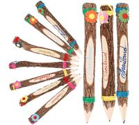 DOITOOL Matite Colorate Retrò Tailandesi in Legno, Set da 10 Pezzi Leggere e Resistenti, Strumenti di Disegno per Artisti, Studenti e Uso Ufficio, Perfette per Schizzi e Calligrafia