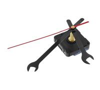 DOITOOL Meccanismo Parete Silenzioso Kit Riparazione Movimento Non Ticking con Facili da Montare per Creazione e Sostituzione Orologi Wall Clock