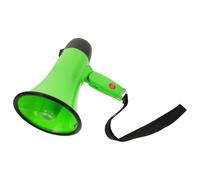 DOITOOL Megafono Portatile con Registrazione 240 Secondi 25w per Esterni | ABS Verde, Proiezione a Lunga Distanza, per Insegnanti, Allenatori, Eventi, Cortei, Sport