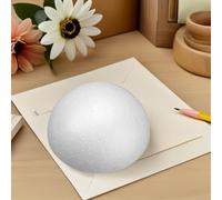 DOITOOL Mezza Sfera in Polistirolo 18 CM Bianca 2 Pezzi Palla Floreale Leggera per Composizioni Floreali Fai da Te Forniture per Decorazioni Matrimonio e Lavoretti Creativi