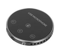 DOITOOL Microfono USB Omnidirezionale da Tavolo per Computer per Riunioni Online Video Chat e Giochi Compatto e Facile da Usare