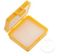 DOITOOL Micrometro Divisioni da 0,1mm per Microscopio Due Righelli Incrociati in Vetro da 10mm per Misurazione Diametro e Analisi Quantitativa in Protezione Ambientale