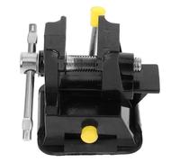 DOITOOL Mini Morsa da Banco Base a Ventosa, Morsetto a Pressione in Metallo ad Alta Densità, Strumento di Fissaggio Compatto per Incisioni e Intaglio da Tavolo