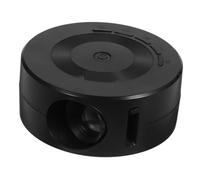 DOITOOL Mini Proiettore Schermo Proiettore Tablet Proiettore Con Altoparlante Piccolo Proiettore Portatile Leggero Proiettore Tascabile Proiettore Cinematografico Cassette Black Addominali
