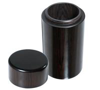 DOITOOL Mini Urna in Legno Intagliato per Ceneri Animali e Umane, Contenitore Portatile Decorativo, Design Classico Raffinato, Dimensioni 8,5x4x4 Cm, per Cerimonie