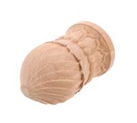 DOITOOL Montante Decorativo in Legno Intagliato a Forma di Ananas, Elemento Classico Europeo per Corrimano Scale, Supporto Resistente e Design Raffinato per Casa e Hotel