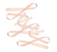 DOITOOL Nastri per Scarpe da Balletto in Raso Rosa Cipria, Set da 3 Pezzi da 2,2 Iarde, Nastri per Scarpette da Punta Femminili, Resistenti e Confortevoli per Danza Classica e Spettacoli