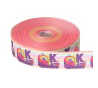 DOITOOL Nastrino Decorativo per Feste di Inizio Scuola Nastri Colorati per Bomboniere e Pacchi Regalo Nastro Resistente per DIY Clip Capelli e Lavoretti Creativi