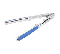 DOITOOL Noce Cracker In Lega di Zinco Manuale Nut Cracker Coperture Cracker di Mare Cracker Pinza Opener Strumento di di Mare con Manico Antiscivolo Argento Blu