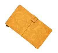 DOITOOL Notebook per Studenti con Copertina Vintage in Rilievo Arancione Taccuino Leggero e Compatto Personale e per e Disegni Cancelleria Scolastica e Forniture Ufficio