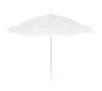 DOITOOL Ombrello Parasole in Pizzo Leggero per Matrimonio Donna, Decorazione Elegante e Portatile per Creare Un'atmosfera Estiva Raffinata e Romantica