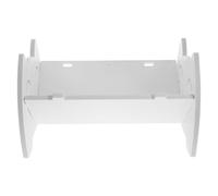 DOITOOL Organizer Facile da Pulire e Resistente da Scrivania in Composito Legno-plastica Bianco per su Scrivania o