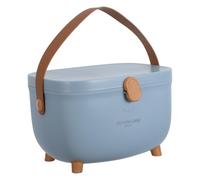 DOITOOL Organizer per Medicinali Multistrato con Design a Scomparti e Vassoio Rimovibile, Contenitore Portatile in Plastico per Conservazione di Pillole e Pomate in Ambito Domestico