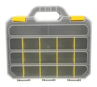 DOITOOL Organizzatore Portatile Per Piccole Parti Con Scomparti Rimovibili Scatola Per Utensili Pratica e Compatta Per Componenti Elettronici e Attrezzi Manuali