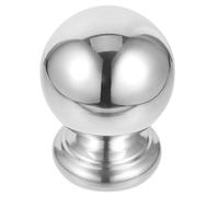 DOITOOL Palla Decorativa in Acciaio Inossidabile Argento da 38mm per Recinzione, Resistente ai Graffi e Facile da Installare, per Giardino e Cortile