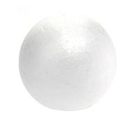 DOITOOL Palla Polistirolo Bianco per Decorazioni Natalizie Sfera Polistirolo per Addobbi Albero e Creazioni Artistiche Superficie Morbida per Pittura e Modellismo Festivo