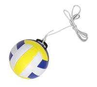 DOITOOL Pallone da Pallavolo per Allenamento con Corda Regolabile in Pvc, Controllo Preciso e Visibilità Elevata, per Allenamento Indoor e Beach Volley